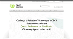 Desktop Screenshot of cbcs.org.br