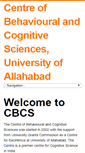 Mobile Screenshot of cbcs.ac.in